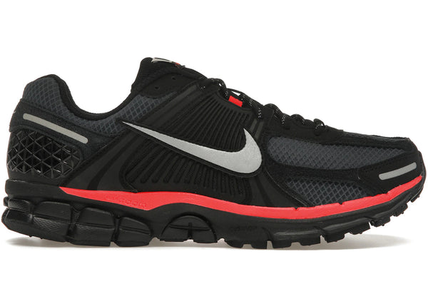 Nike Zoom Vomero 5 Black Metallic University Red sneakers - authentic Nike shoes