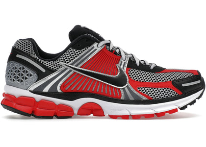 Nike Zoom Vomero 5 Metallic Silver University Red sneakers - authentic Nike shoes