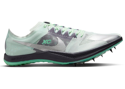 Nike ZoomX Dragonfly XC Barely Green Green Glow Iced Jade Metallic Silver - authentic Nike sneakers