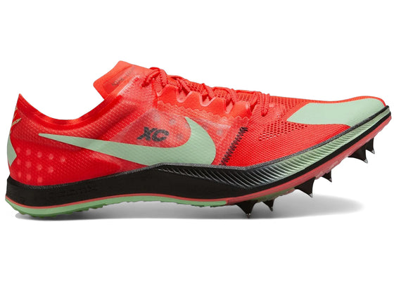 Nike ZoomX Dragonfly XC Bright Crimson Vapor Green sneakers - authentic Nike shoes