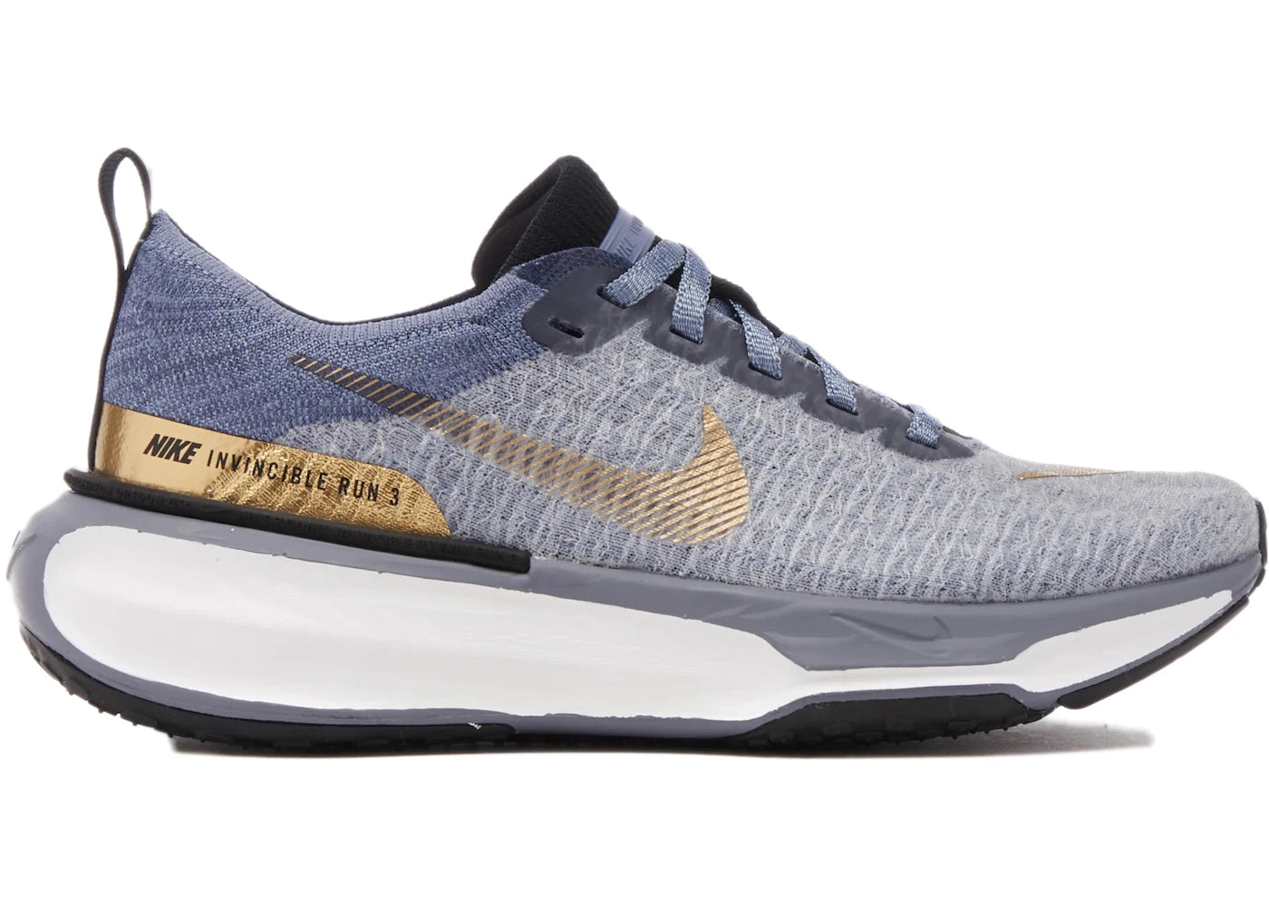 Nike ZoomX Invincible Run 3 Ashen Slate Gold (Women's) - vue 360