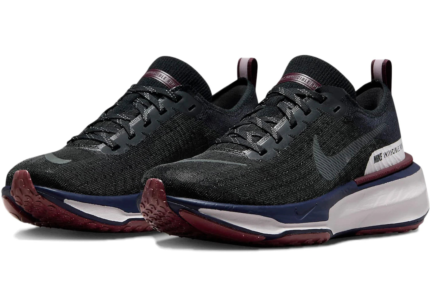 Nike ZoomX Invincible Run 3 Black Purple Ink (Women's) - vue secondaire A