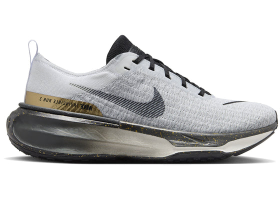 Nike ZoomX Invincible Run 3 White Dark Smoke Grey Light Smoke Grey Black sneakers - authentic Nike shoes
