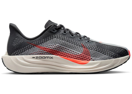 Nike ZoomX Pegasus Plus Anthracite Light Smoke Grey Phantom Bright Crimson - authentic Nike sneakers
