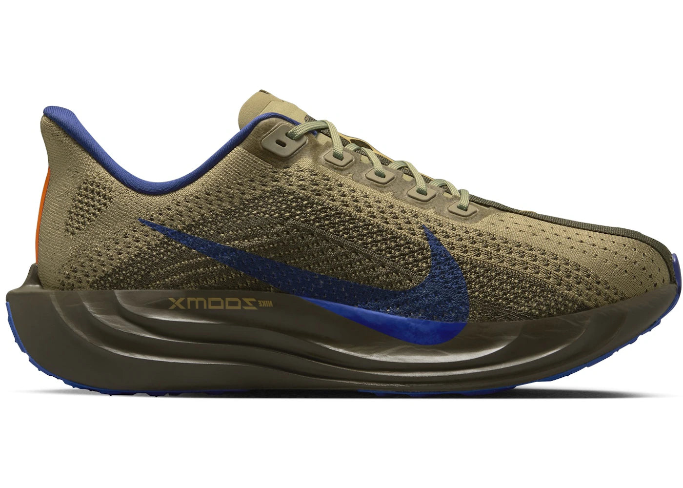 Nike ZoomX Pegasus Plus Cargo Khaki Neutral Olive Racer Blue Deep Royal Blue