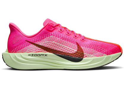 Nike ZoomX Pegasus Plus Hyper Pink Bright Crimson Barely Volt Sequoia - authentic Nike sneakers