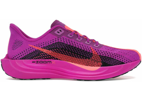 Nike ZoomX Pegasus Plus Vivid Purple Hot Punch sneakers - authentic Nike shoes