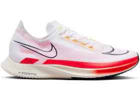 Nike ZoomX Streakfly White Bright Crimson - vue 360