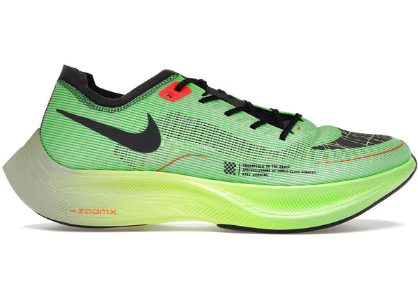 Nike ZoomX Vaporfly Next% 2 Ekiden Scream Green sneakers - authentic Nike shoes