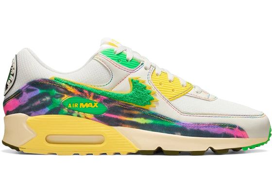 Nike Air Max 90 Grateful Dead University of Oregon Grateful Ducks sneakers - authentic Nike shoes