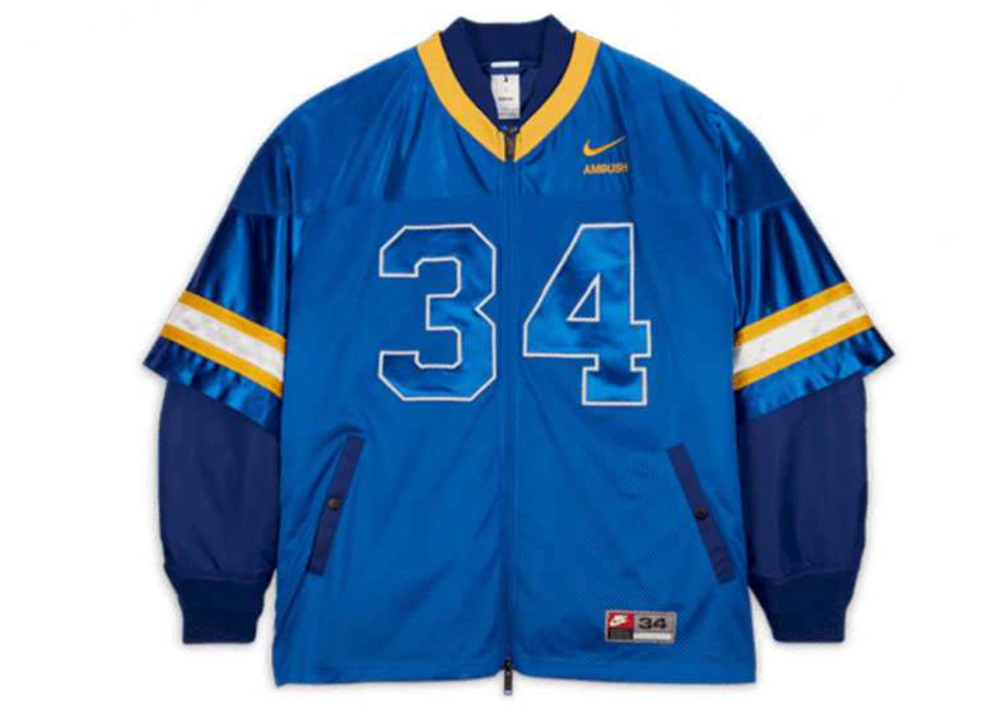 Nike x Ambush Football Jacket Deep Royal Blue - vue secondaire A