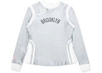 Nike x Ambush NBA Collection Nets Shirt Grey/White/Black
