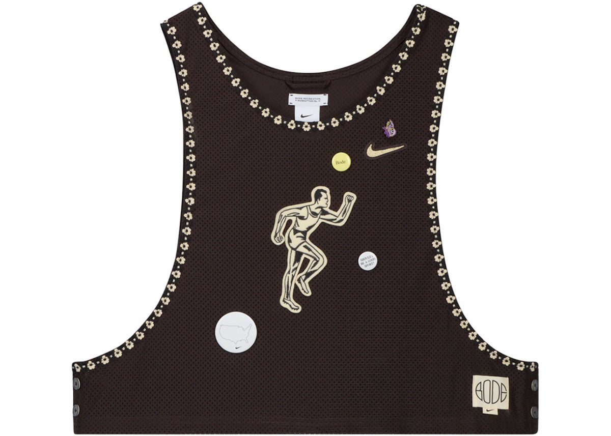 Nike x BODE Scrimmage Pinny Brown - vue secondaire A