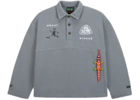 Nike ACG x CPFM L/S Polo Grey - vue 360