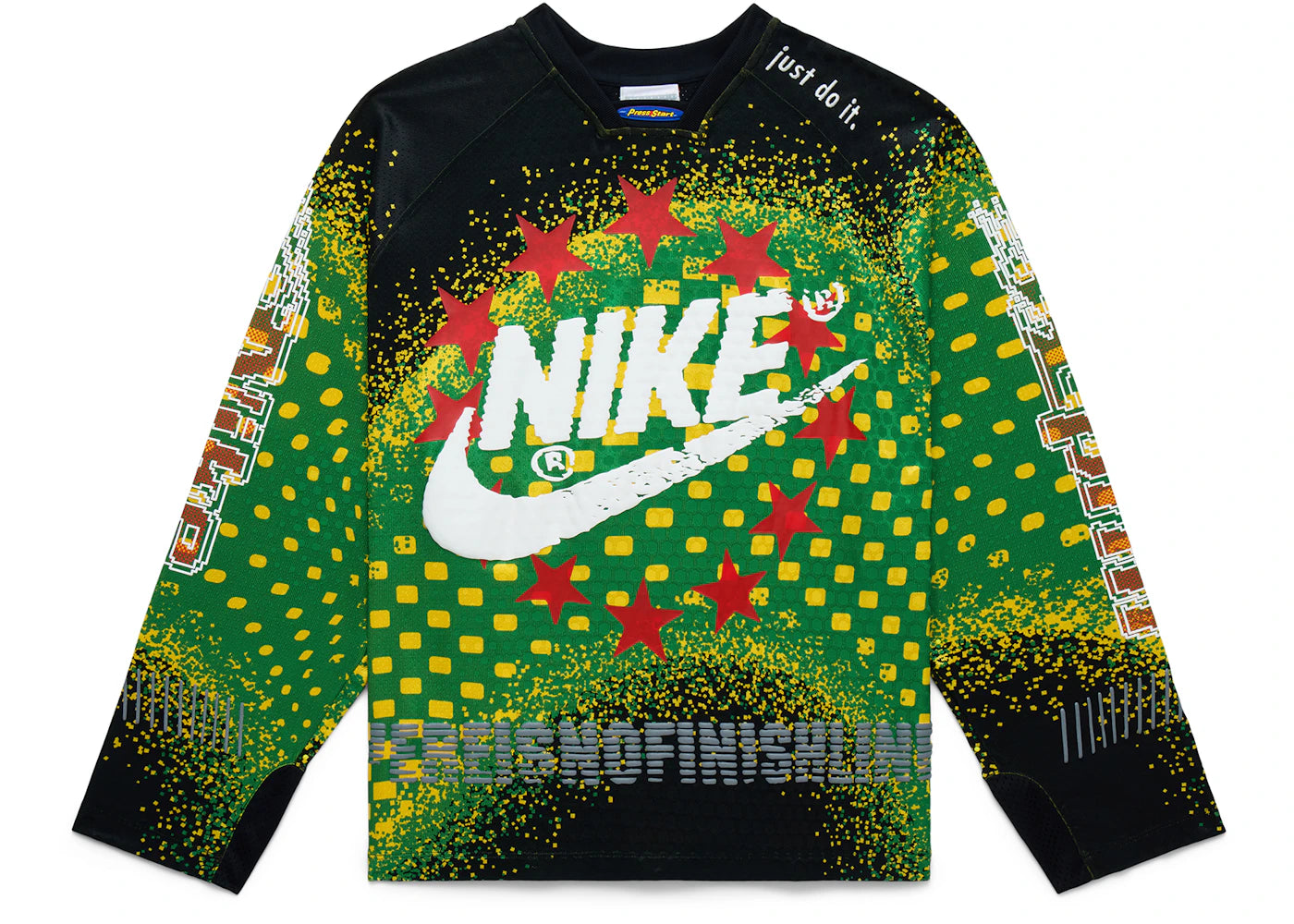 Nike x Cactus Plant Flea Market "Air Cactus" Goalie Jersey Multicolor - vue secondaire A