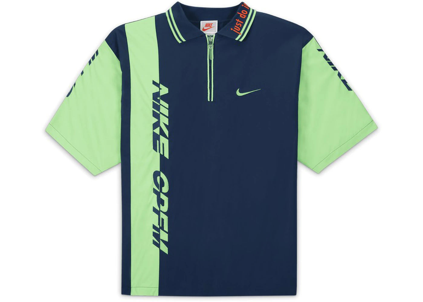 Nike x Cactus Plant Flea Market S/S Polo Navy Green - vue secondaire A