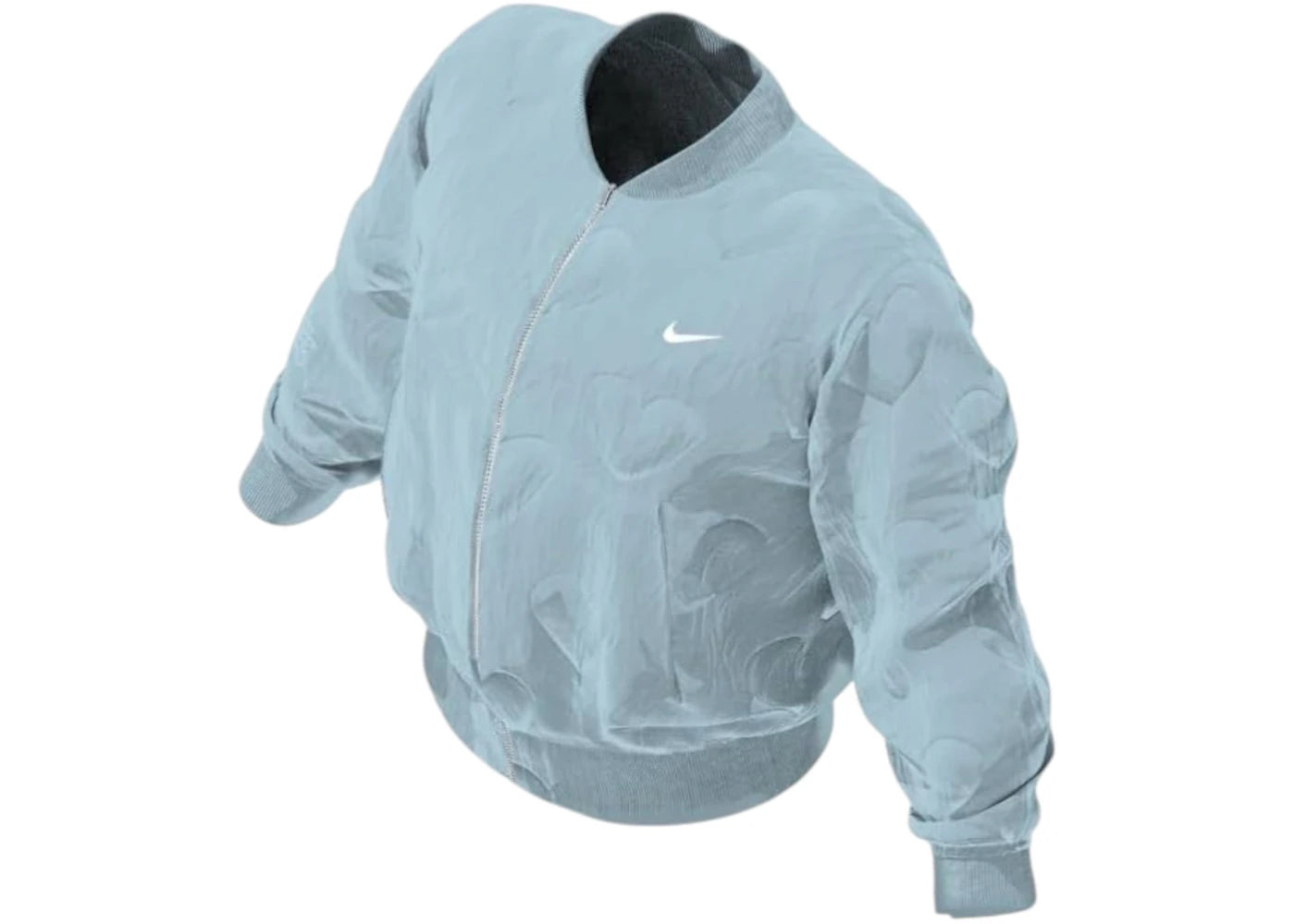 Nike x Drake Certified Lover Boy Bomber Jacket Blue - vue secondaire A