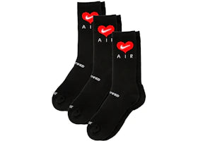 Nike x Drake Certified Lover Boy Socks Black (3 Pack) - vue 360