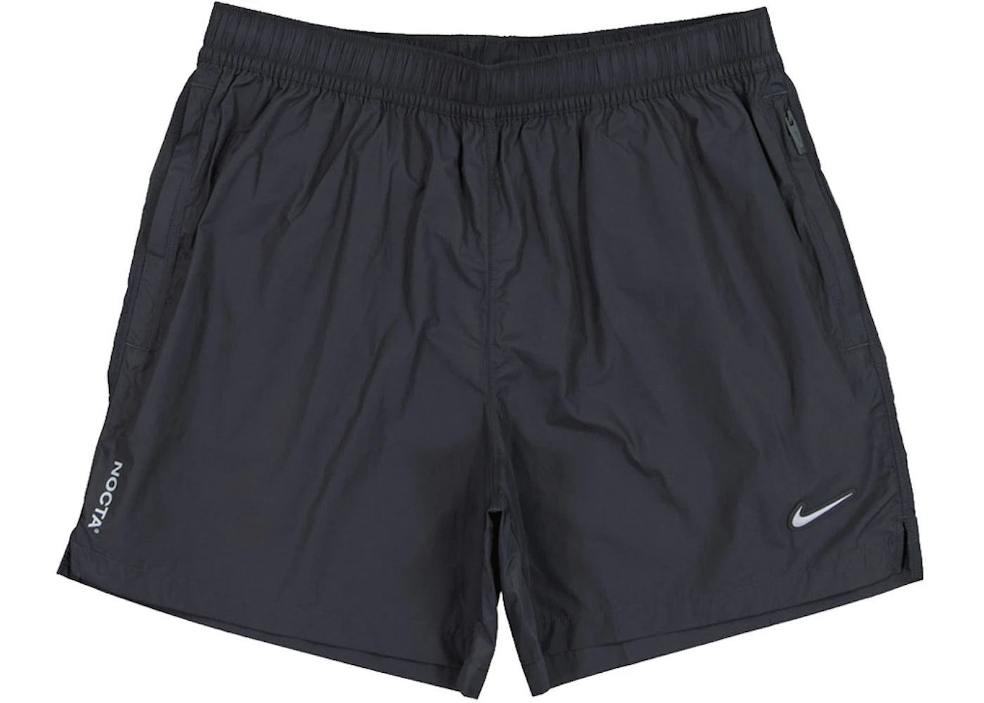 Nike x Drake NOCTA Cardinal Stock Nylon Shorts Anthracite - vue 360