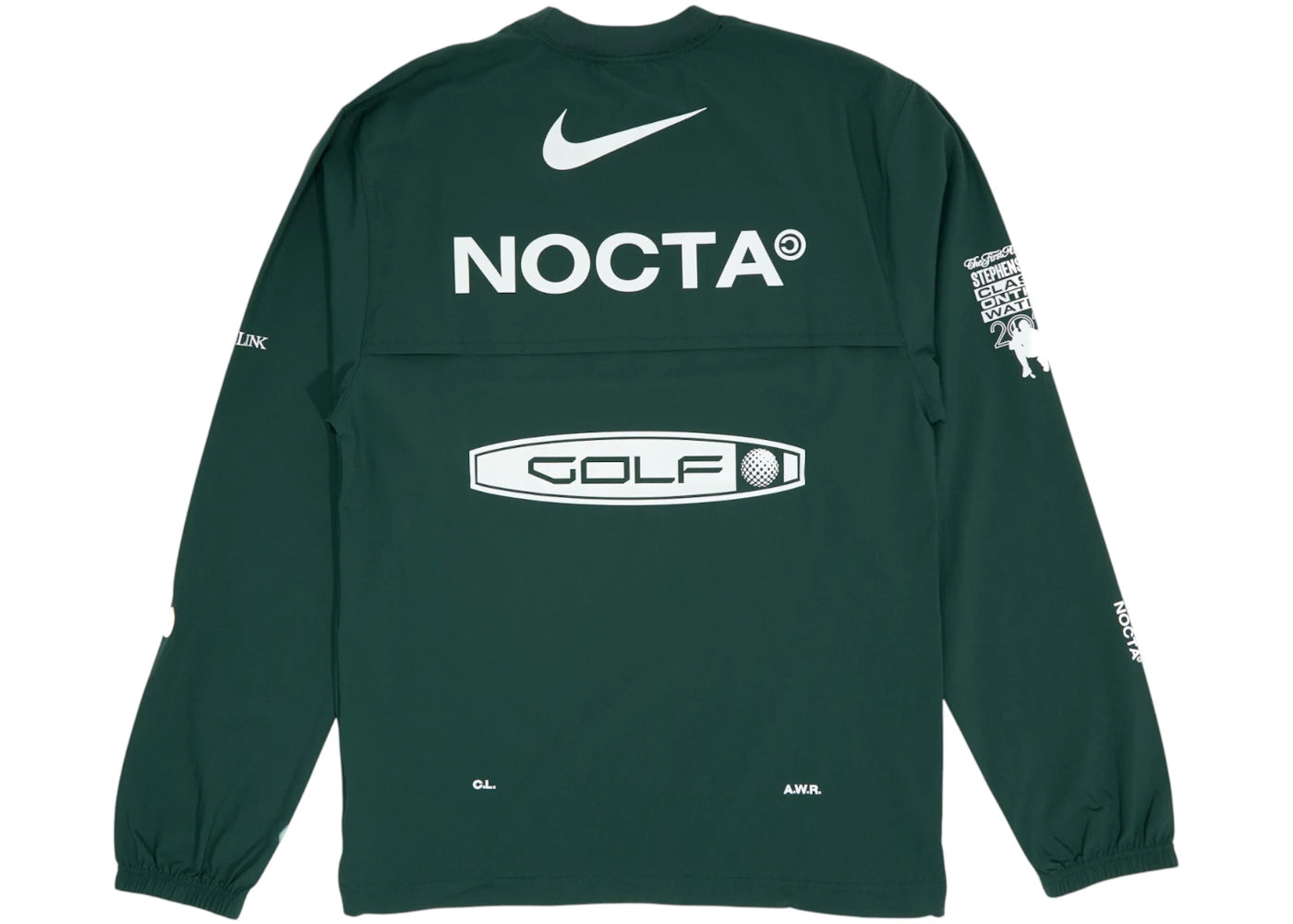 Nike x Drake NOCTA Golf Crewneck Top Green - vue secondaire B