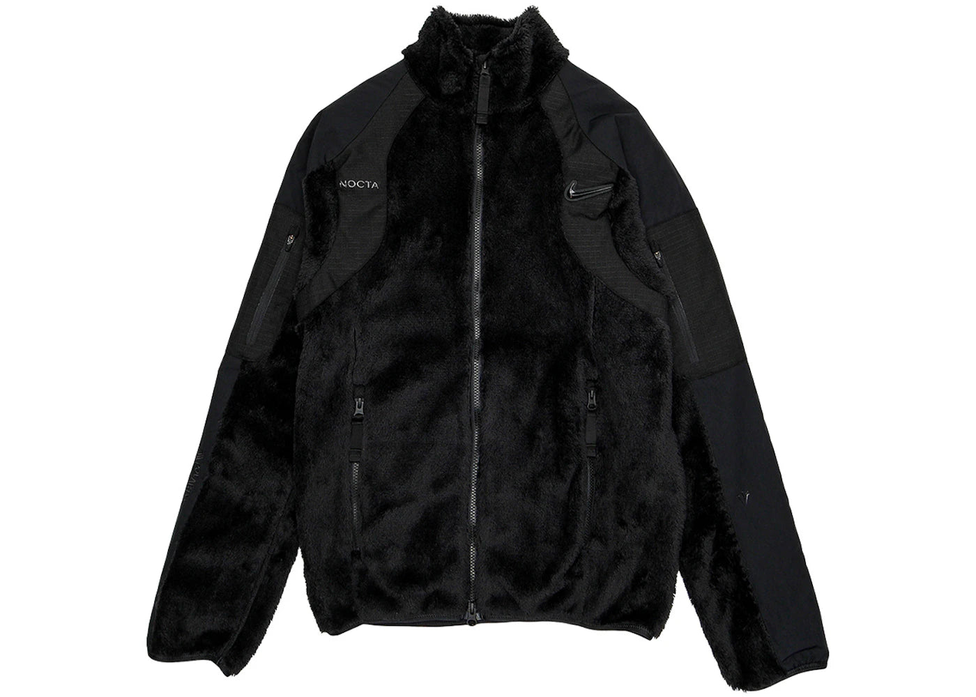 Nike x Drake NOCTA Polar Fleece Jacket Black - vue 360