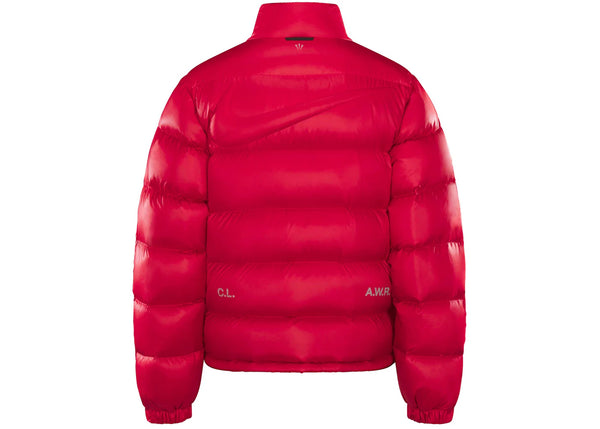 Nike x Drake NOCTA Sunset Pufferjacke Rot