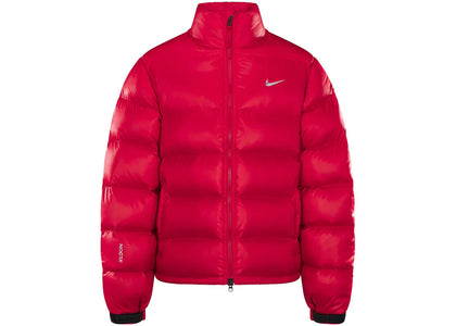 Nike x Drake NOCTA Sunset Puffer Jacket Red - authentic Nike apparel