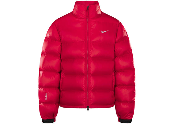 Nike x Drake NOCTA Sunset Puffer Jacket Red sneakers - authentic Nike shoes