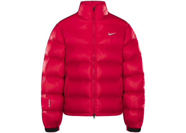 Nike x Drake NOCTA Sunset Puffer Jacket Red sneakers - authentic Nike shoes