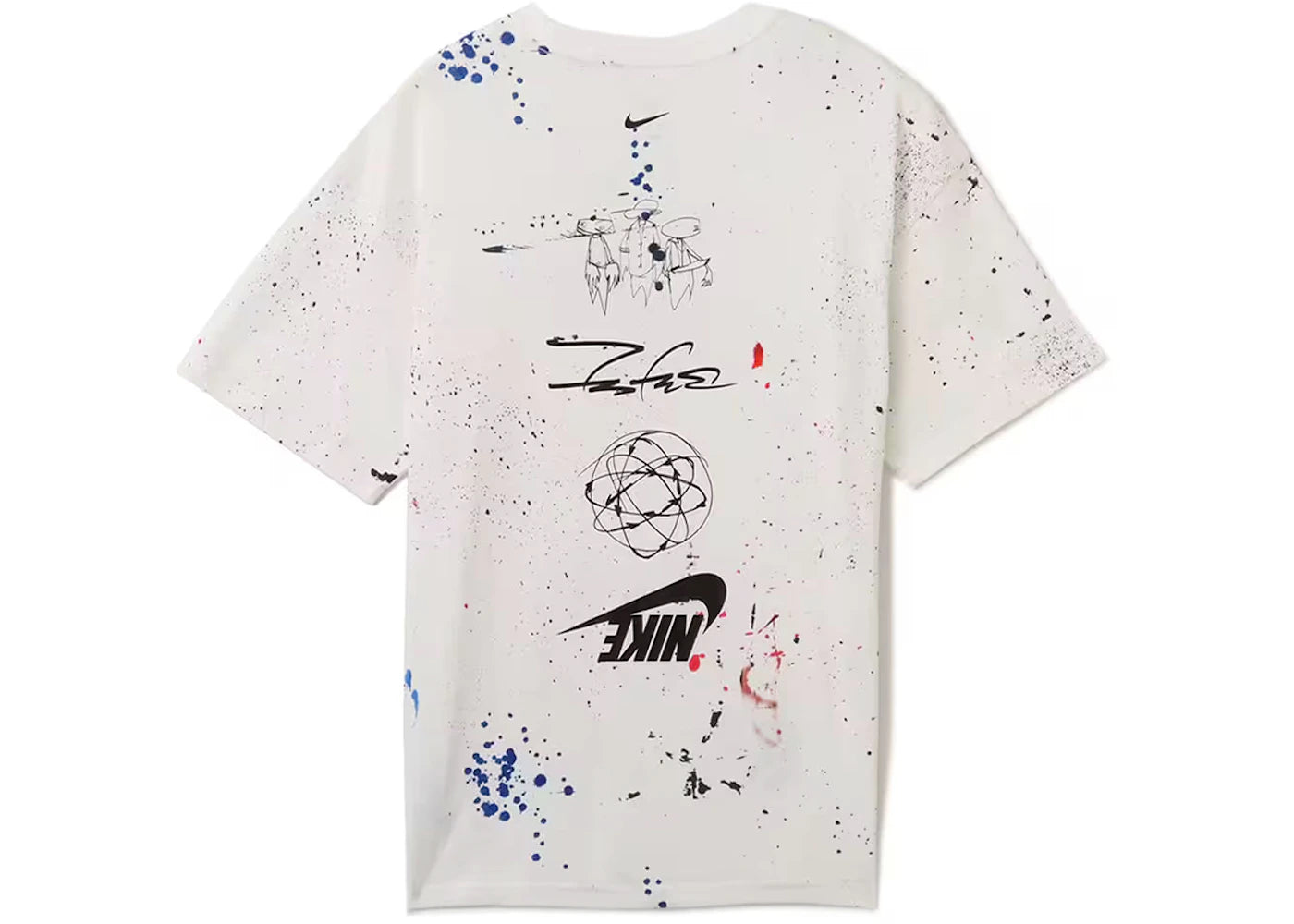 Nike x Futura Breaking Max90 T-shirt (Asia Sizing) White - vue secondaire B