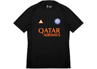 Nike x Inter Milan ACG Dri-FIT Soccer Pre-Match Tee Black/Safety Orange