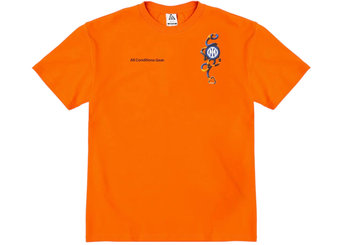 Nike x Inter Milan ACG Soccer Tee Safety Orange - vue secondaire A