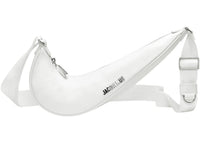 Nike x Jacquemus Le Swoosh Crossbody Bag Weiß/Weiß/Glänzendes Silber
