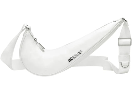 Nike x Jacquemus Le Swoosh Crossbody Bag Weiß/Weiß/Glänzendes Silber