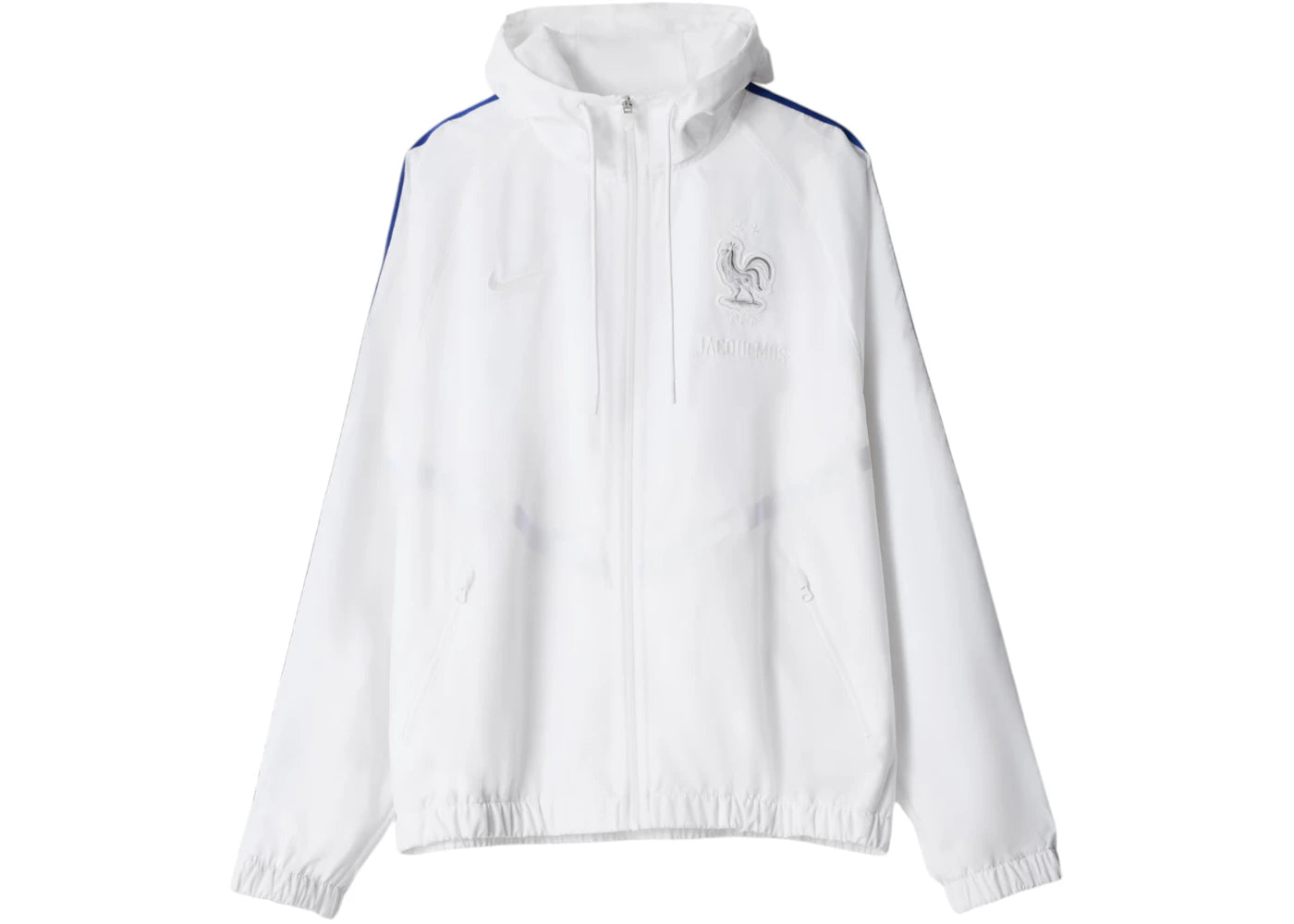Nike x Jacquemus x France Anthem Track Jacket White - vue secondaire A