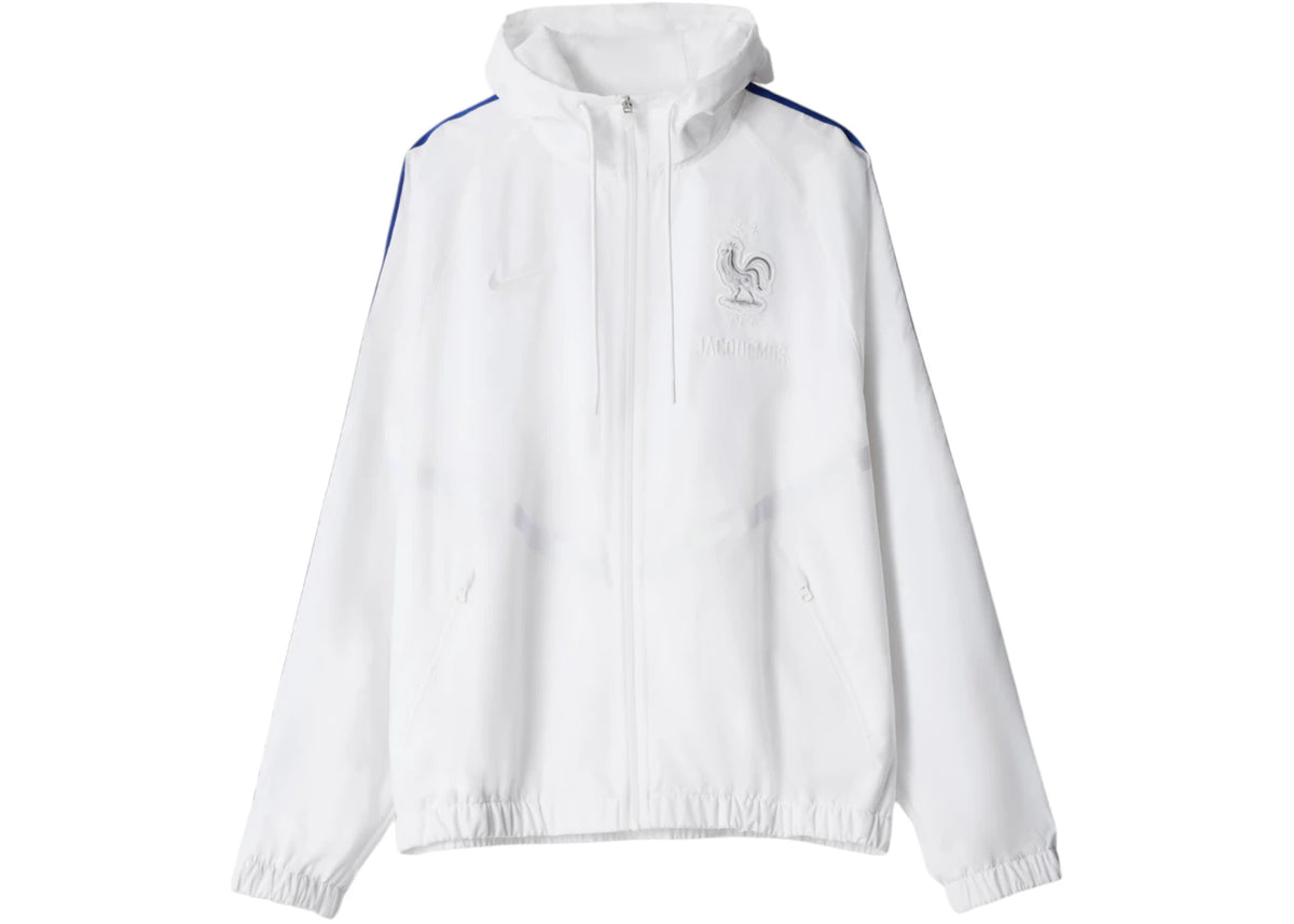 Nike x Jacquemus x France Anthem Track Jacket White - vue 360