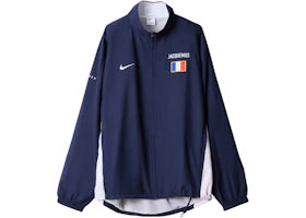 Nike x Jacquemus x France Zip Up Track Jacket Dark Navy - vue 360