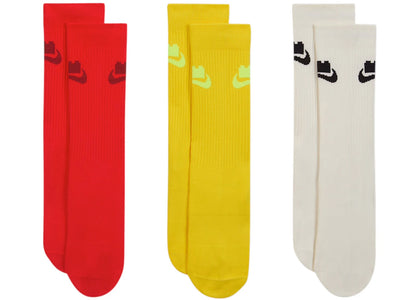 Nike x LEGO Collection Everyday Essentials Crew Socks Multicolor - authentic Nike building set