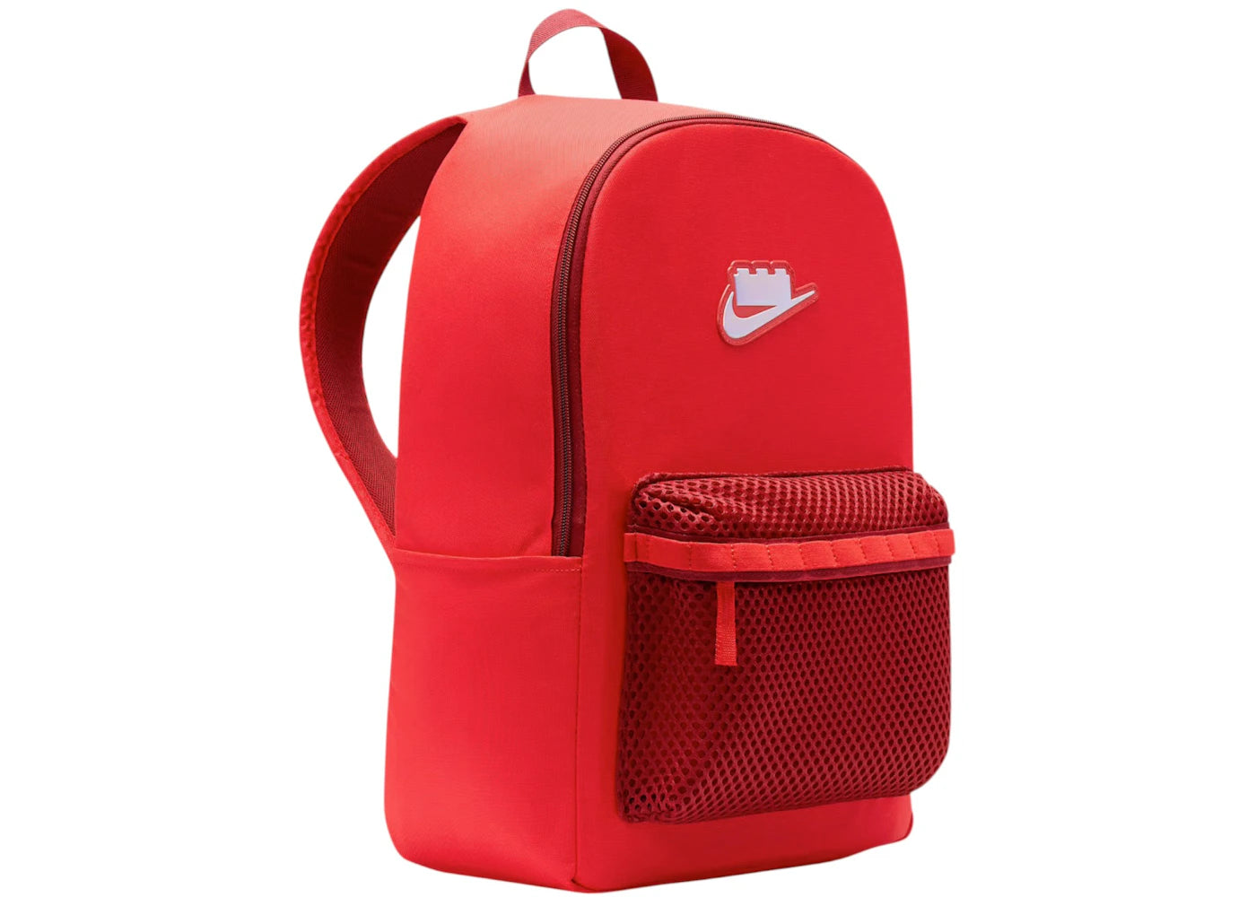 Nike x LEGO Collection Heritage 25L Backpack Rush Red/Dark Cayenne/Metallic Silver