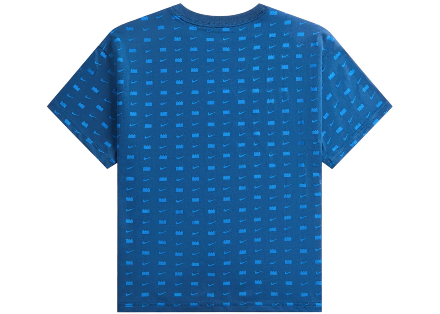 Nike x LEGO Girls' Cropped T-shirt Brave Blue - vue secondaire B