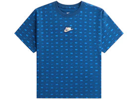 Nike x LEGO Girls' Cropped T-shirt Brave Blue