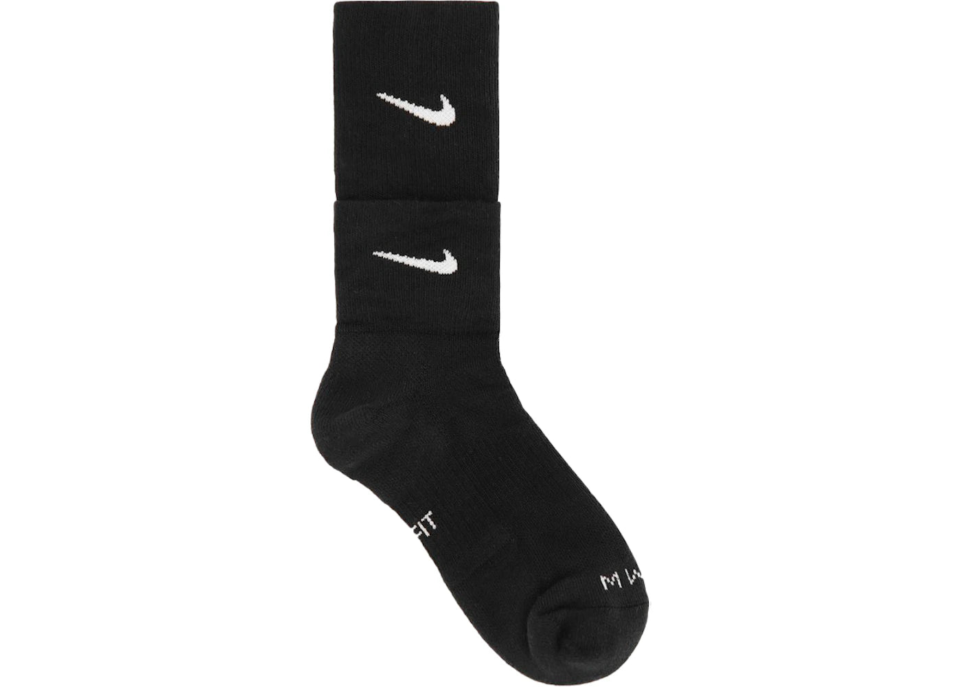 Nike x MMW Sock Black - vue secondaire A