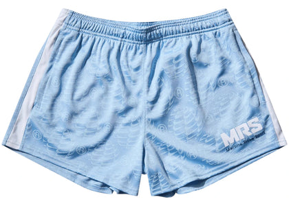 Nike x Martine Rose Football Shorts Psychic Blue - apparel view 2