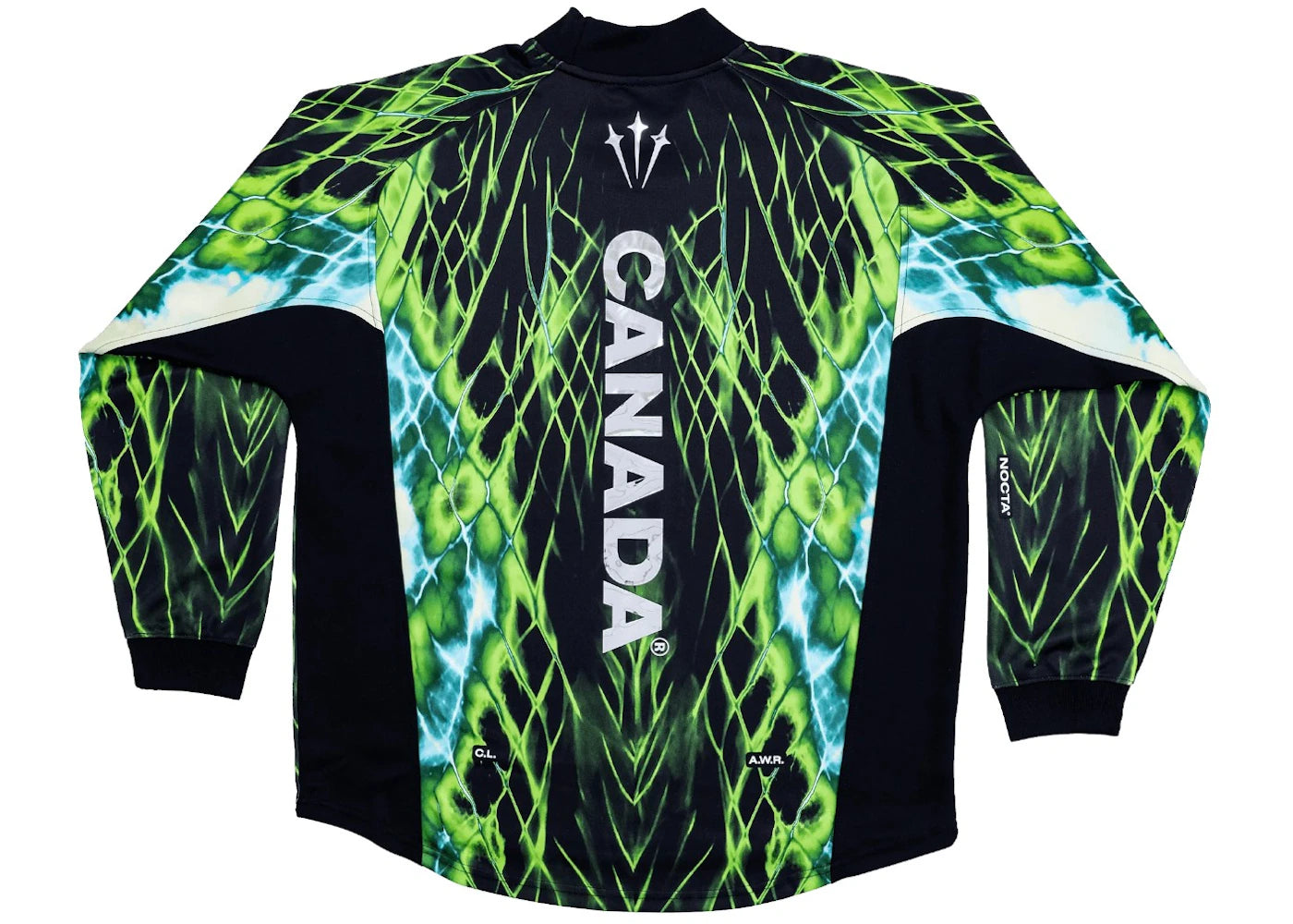 Nike x NOCTA Canada X2 World Cup 2026 Soccer Borealist L/S Goalkeeper Jersey Black - vue secondaire B