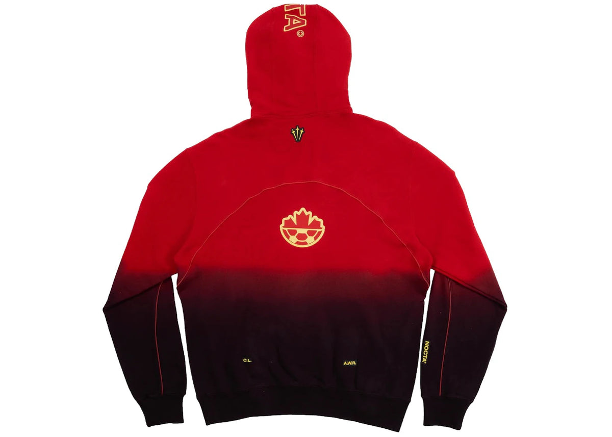 Nike x NOCTA Canada X2 World Cup 2026 Soccer O-Can CS Hoodie Red - vue secondaire B
