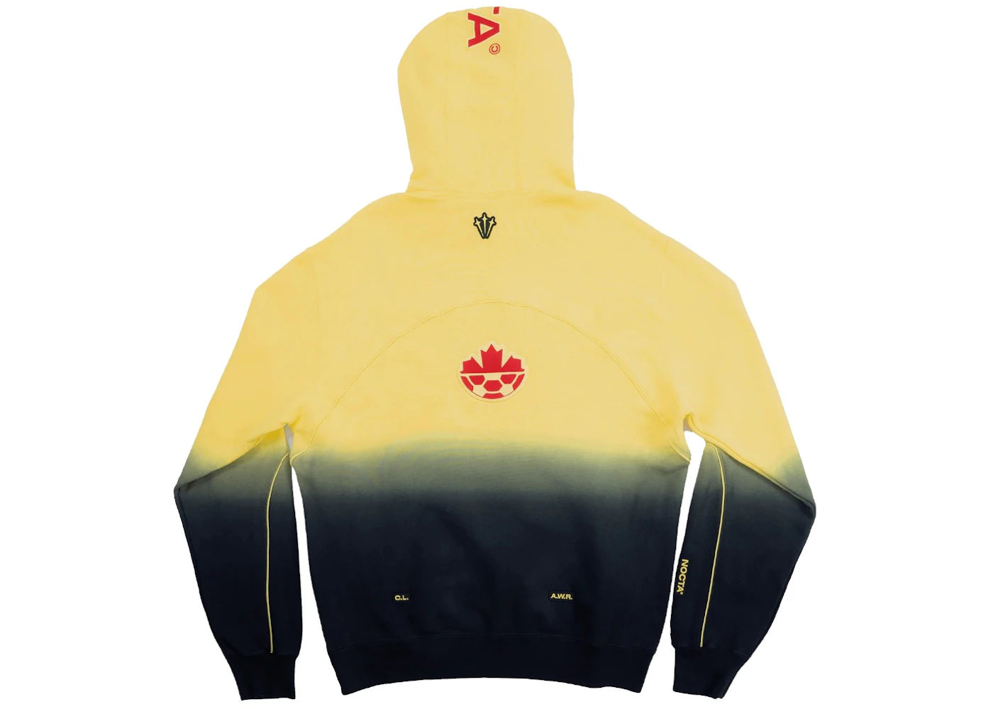 Nike x NOCTA Canada X2 World Cup 2026 Soccer O-Can CS Hoodie Yellow - vue secondaire A