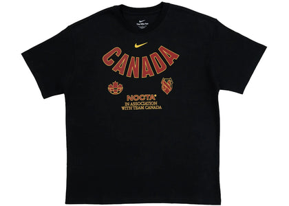 Nike x NOCTA Canada X2 World Cup 2026 Soccer O-Can CS Tee Black - authentic Nike product