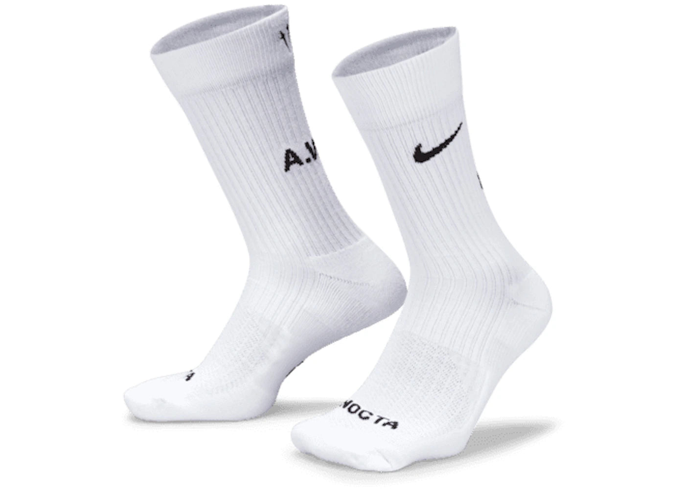 Nike x NOCTA Crew Pack of 3 Socks White - vue 360