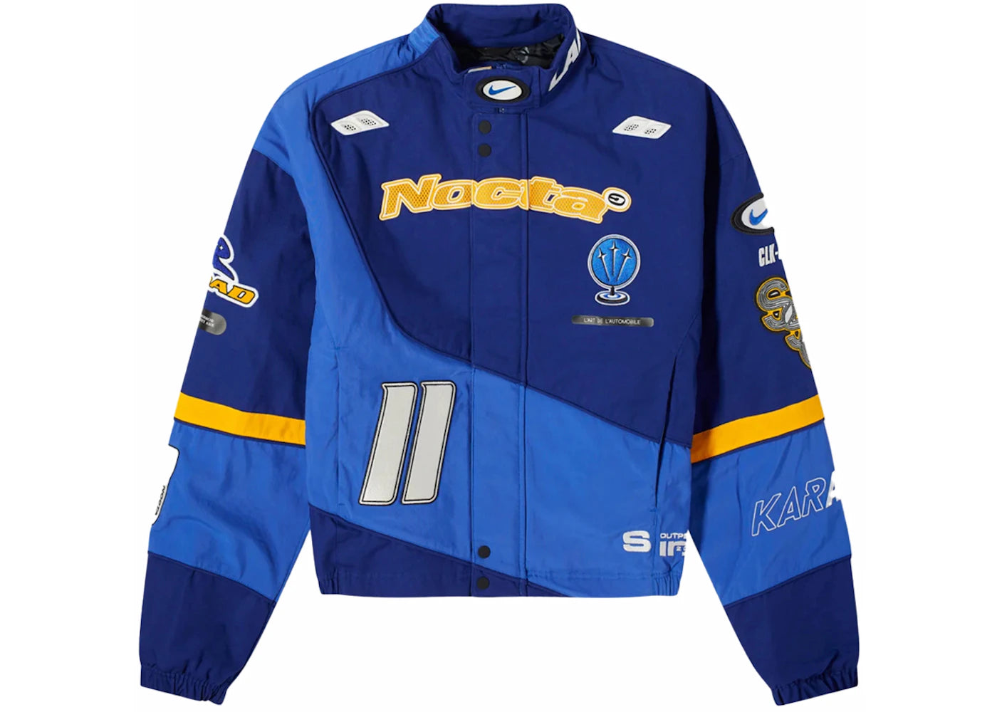 Nike x NOCTA L'Art Racing Jacket Deep Royal Blue/Racer Blue/Phantom - vue secondaire A