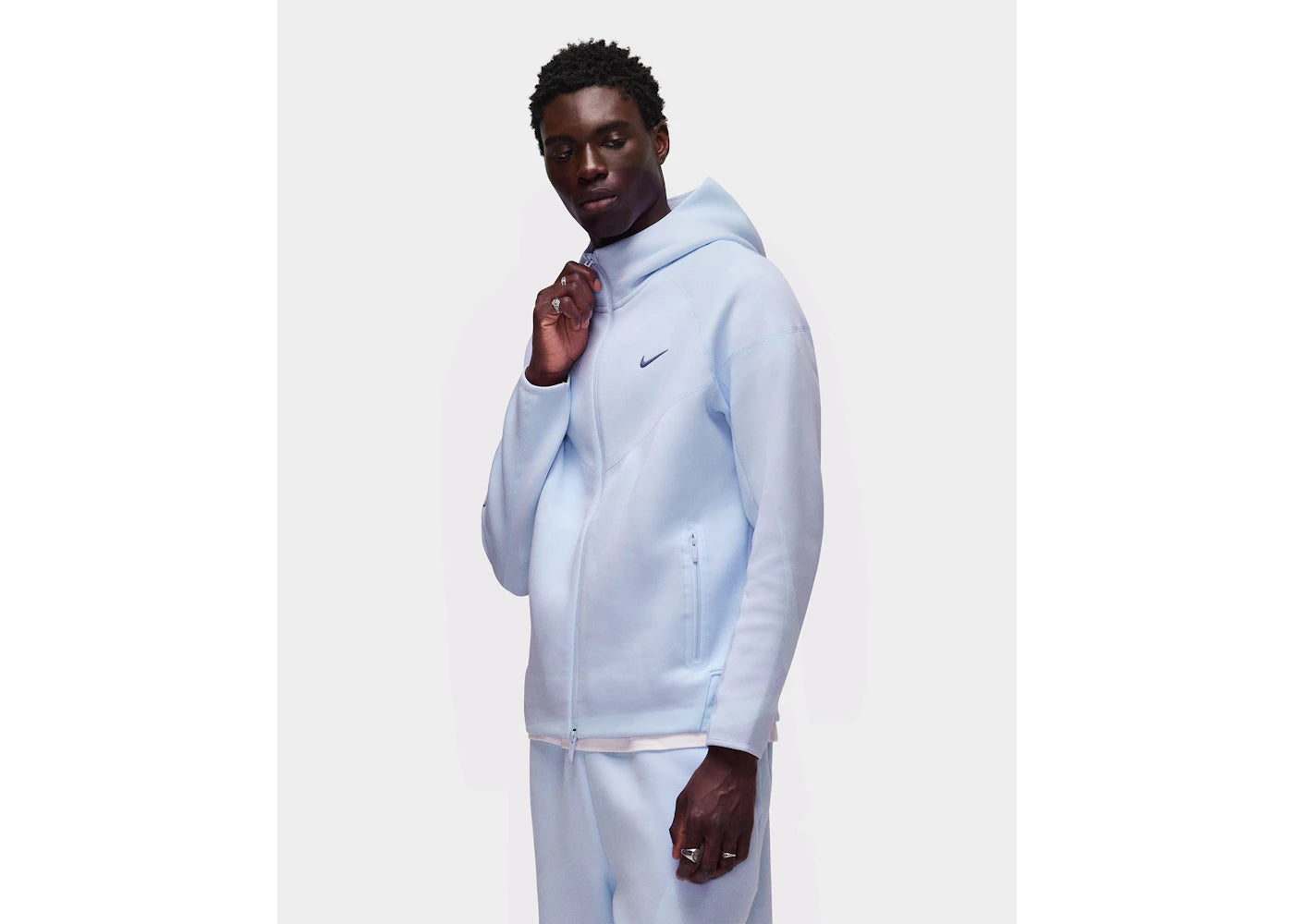 Nike x NOCTA NRG Tech Fleece Full Zip Hoodie Palest Purple/Daybreak